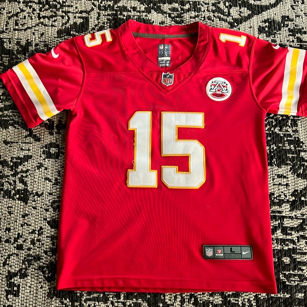 Kansas City Chiefs - Patrick Mahomes #15 - Sewn Jersey in Great Condition